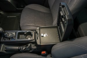 Toyota Tacoma Console Safe - Tuffy Products - Combination Lock - Black - `16-`23